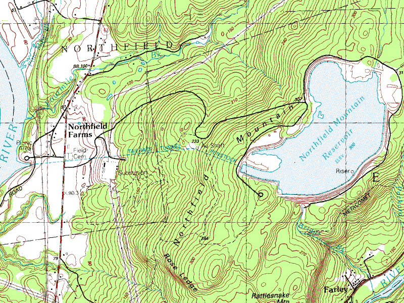 File:Northfield Mountain Tailrace Tunnel - USGS map.jpg