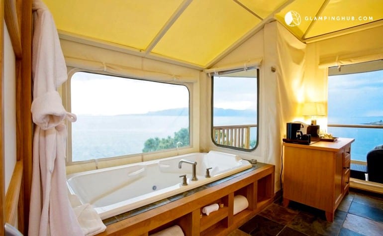 Stunning Luxury Tent Site in British Columbia Stunning Luxury Tent Site in British Columbia